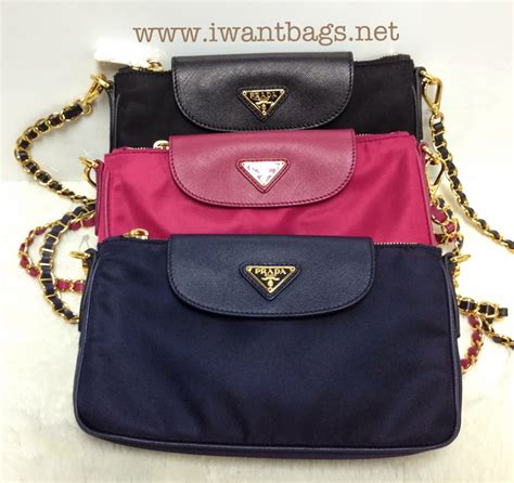 prada nylon tessuto saffiano clutch sling bag price|Prada crossbody purse.